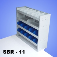 Steel Modular Van Shelving Unit SBR11